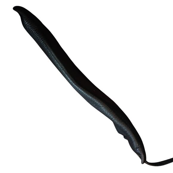 MICHAEL KORS! ADORABLE BLACK PEBBLED GENUINE LEATHER GOLD LOGO WRISTLET, BAG! - Picture 5 of 8